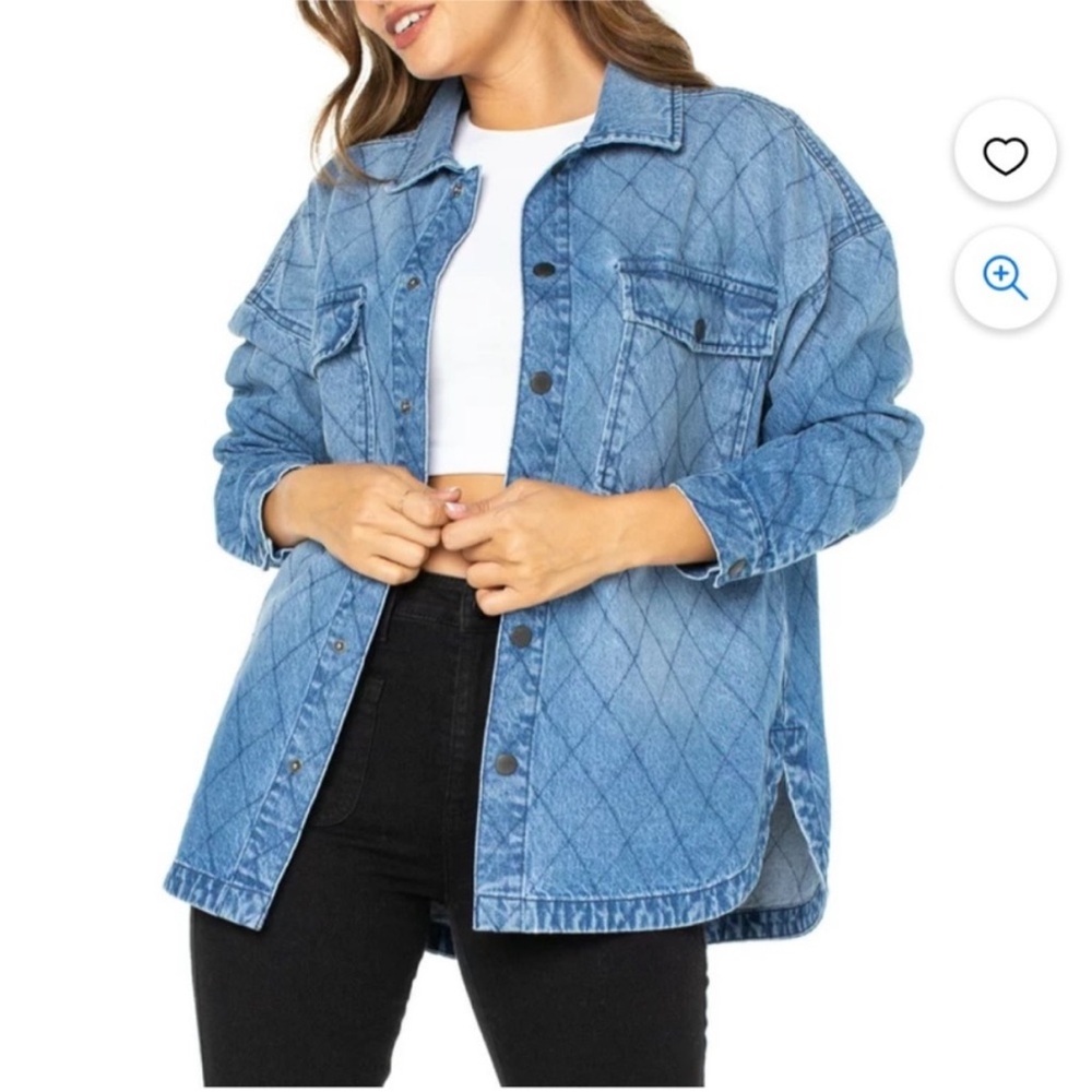 Celebrity Pink Oversized Shacket